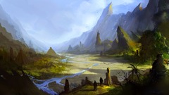 Fantasy art Precolumbian