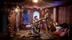 Fantasy art Rapunzel realistic