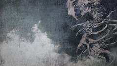 fantasy art skull skeleton Bones artwork