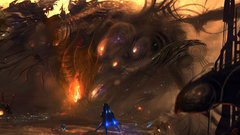 Fantasy art spaceships artwork