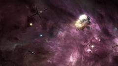 Fantasy art spaceships Babylon