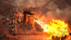 Fantasy art spiders mechanical