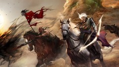 Fantasy art The Four Horsemen