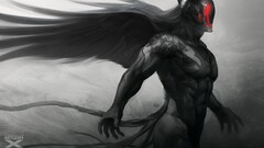 fantasy art warrior concept art demon Artgerm