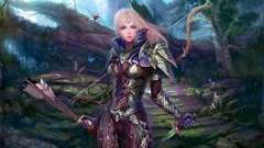 fantasy art Women weapon arrows knife arrow bow warrior Archer