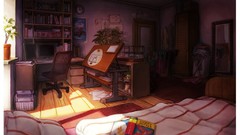 Fantasy art workspace