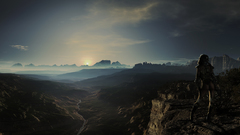 Fantasy artwork Landscapes girl