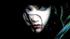 Fantasy black background