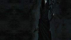 Fantasy black dark woman abstract demon evil horror Women scary 