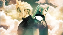 Fantasy children cloud final strife Sephiroth advent vii