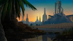 Fantasy cities artwork