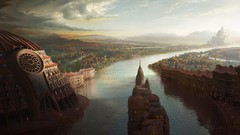 Fantasy cities fantasy art