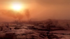 Fantasy cityscapes destruction urban