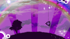 Fantasy clouds sun ubuntu