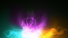 Fantasy colors abstract