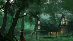 Fantasy concept art fantasy art Inn