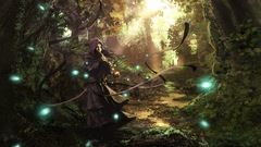 Fantasy Cursed forest artwork