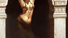 Fantasy dancing dancers artwork digital art genie fantasy art