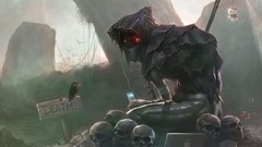 Fantasy death funny drawings skulls ipad