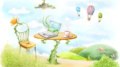 Fantasy digital art artwork