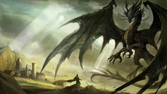 Fantasy Dragons diablo iii artwork video games
