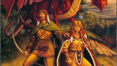 Fantasy Dragons drawings Larry