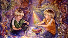 Fantasy dreams magic paintings josephine wall fantasy art 
