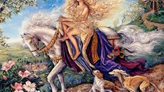 Fantasy dreams paintings josephine wall fantasy art mystical