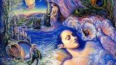 Fantasy dreams wall paintings josephine wall fantasy art 