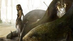 Fantasy elves queen digital art