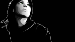 Fantasy eyes beautiful abstract