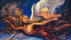 Fantasy flight dreams paintings josephine wall fantasy art 