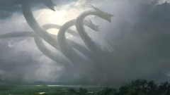 Fantasy fog creature mist