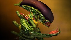 Fantasy food Aliens peppers