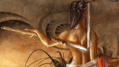 Fantasy Games abstract ancient