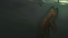 Fantasy giant fish prepare