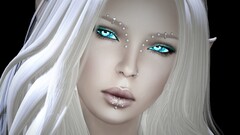 fantasy girl render cgi digital art Women blue eyes face