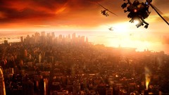 Fantasy Helicopters 3d fantasy art