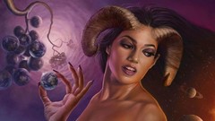 Fantasy horns fantasy art