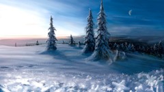 Fantasy ice nature snow
