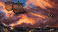 Fantasy Journey Sea collage