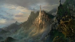 Fantasy Landscapes Castles cityscapes