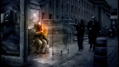 Fantasy light Faith abstract