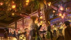 Fantasy light male boy