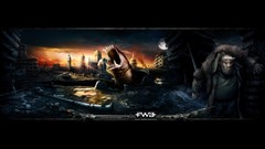 Fantasy London worms underground fantasy art