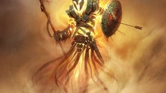 Fantasy magic Warriors Viktor