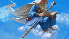 Fantasy magician Wizards cgi