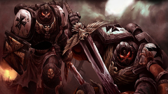 Fantasy moon battlefield evil