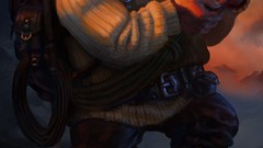 Fantasy Mountains paintings drawings pipes dwarfs artwork 