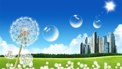 Fantasy nature drawings